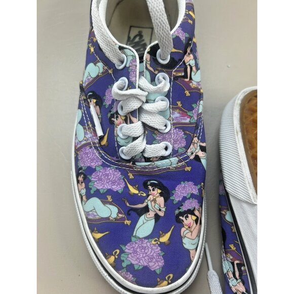 VANS x DISNEY Princess Jasmine Aladdin Sneakers Limited Edition Unisex W8 M6.5 - Picture 7 of 16